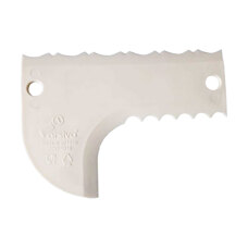 Tools and Boxes - Plastic Dough Textured Scraper with Curved Edge OEM