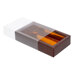Decoration Materials - Truffles Packaging Maroon Brown For 8 Truffles