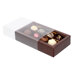 Decoration Materials - Truffles Packaging Maroon Brown For 8 Truffles