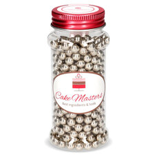 Sugar Pearls - Cake-Masters Silver Sugar Pearls Big 100g