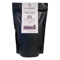 Шоколади и айсинг - Шоколад на калети Callebaut - тъмен шоколад 1 кг