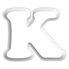 Cookie Cutters - Cutter - Cyrillic Letter К