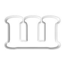 Cookie Cutters - Cutter - Cyrillic Letter Ш