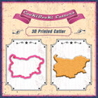 Cutter - Map of Bulgaria