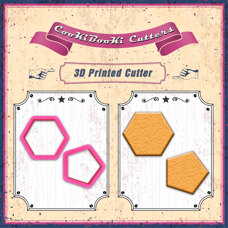 Cookie Cutters - Cutters Set - pentagon and hexagon