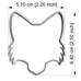 Cookie Cutters - Cutter - Fox Head