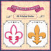 Резец - орнамент Fleur-De-Lis