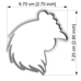 Cookie Cutters - Cutter - Chicken Head