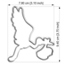 Cookie Cutters - Cutter - Baby Stork #02