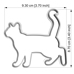 Cookie Cutters - Cutter - Cat #02