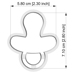 Cookie Cutter - Pacifier No. 02