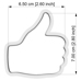 Cookie Cutter - Thumbs Up