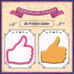 Cookie Cutter - Thumbs Up