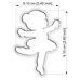 Cookie Cutters - Cookie Cutter - Baby Ballerina