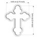 Cookie Cutters - Cookie Cutter - Cross #03