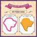 Cookie Cutter - Dog Head