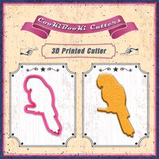 Cookie Cutters - Cookie Cutter - Parrot #02
