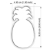 Cookie Cutter - Pineapple