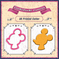 Cookie Cutters - Cookie Cutter - Mickey Mouse Head #02