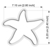 Cookie Cutters - Cookie Cutter - Starfish #02