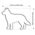 Cookie Cutter - Husky