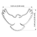 Cookie Cutters - Cookie Cutter - Flying Dove