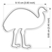 Cookie Cutters - Cookie Cutter - Emu