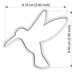 Cookie Cutter - Hummingbirds