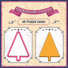 Cookie Cutter - Flat Christmas Tree No. 01