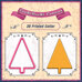 Cookie Cutter - Flat Christmas Tree No. 01