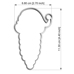 Cookie Cutter - Santa Head with Beard