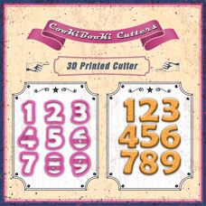 Cookie Cutters - Cutters - Numbers #03