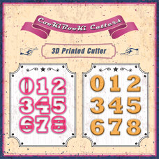 Cookie Cutters - Cutters Set - Numbers 2 см