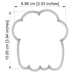Cookie Cutters - Cutter - Cloud with Falling Stars