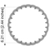Cookie Cutter - Curled Circle