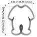 Cookie Cutters - Cutter - Full Baby Dress