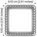 Cutter - Scalloped Square