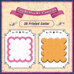 Cutter - Square Deep 4-Waved 8 cm