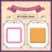 Cutter - Square 5-Waved 7 cm