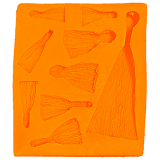 Silicone mold - Tassels