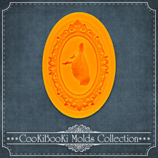 Modeling Molds - Silicone mold - Frame with Bird