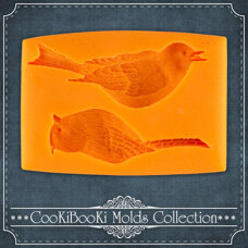 Modeling Molds - Silicone mold - Bird Pair