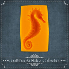 Silicone mold - Seahorse