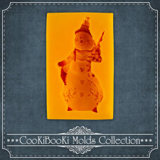 Silicone mold - Snowman