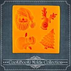 Modeling Molds - Silicone mold - Christmas Heroes