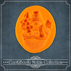 Silicone mold - Snowman and Christmas Tree