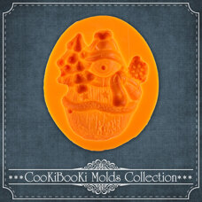Silicone mold - Snowman and Christmas Tree