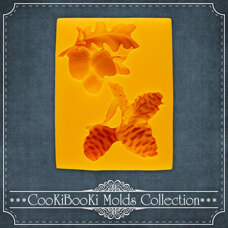 Silicone Mold - Pinecones & Acorns