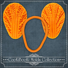 Silicone Veiner with Cutter - Lettuce