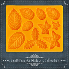 Silicone Mold - Leaves with Veins